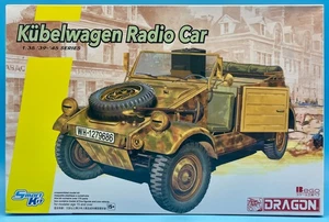 Dragon 6886 1/35 KÜBELWAGEN RADIO CAR w/GERMAN SIGNAL TROOPS 3826 Brand New Kit - Picture 1 of 5