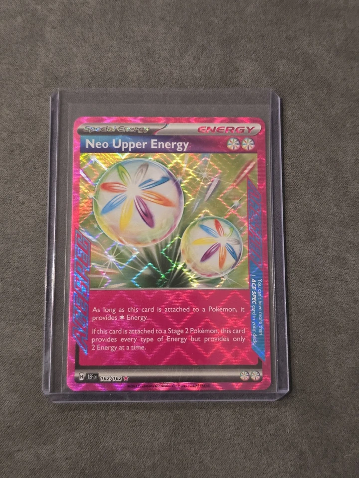 Neo Upper Energy 162/162 SV05: Temporal Forces Pokemon Card NM 162/162 - Image 1 of 3