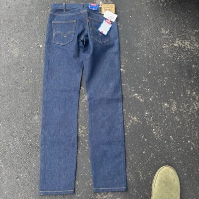 NUEVO CON ETIQUETAS ROPA VINTAGE LEVIS 606 NARANJATAB BIG E HOMBRE JEAN DENIM SLIM TALLA 32x34 EE. UU. Foto 1 de 4