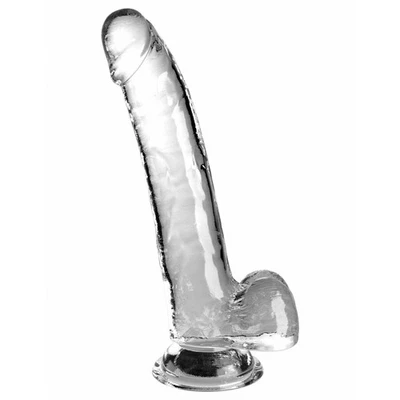 Consolador Realista Pipedream - King Cock Transparente - Imagen 1 de 2