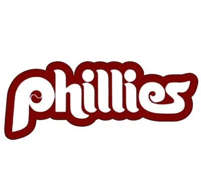 Philadelphia Phillies Sticker MLB Baseball  Die Cut Laminated - Image 1 of 2