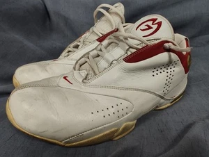 Nike Zoom Vick Low 2004 White Red Men’s Size 10.5 Training Shoes 308619-101 - Picture 1 of 10