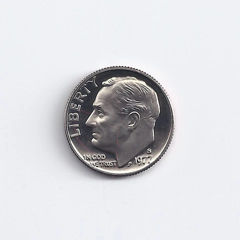 1977-S  PROOF DIME Cover