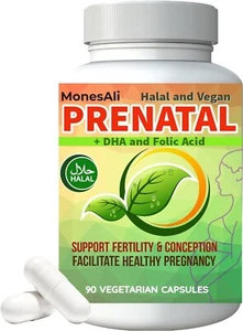 Prenatal Vitamins for Women, Prenatal Vitamins with DHA and Folic Acid, - Picture 1 of 7