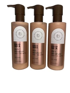 3 BATH & BODY WORKS COCO SHEA RICH MOISTURE COCOA + SHEA BUTTER BODY LOTION NEW - Picture 1 of 3