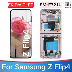 Pink Gold für Samsung Galaxy Z Flip4 SM-F721 Display Bildschirm Einheit Ersatz - Bild 1 von 9
