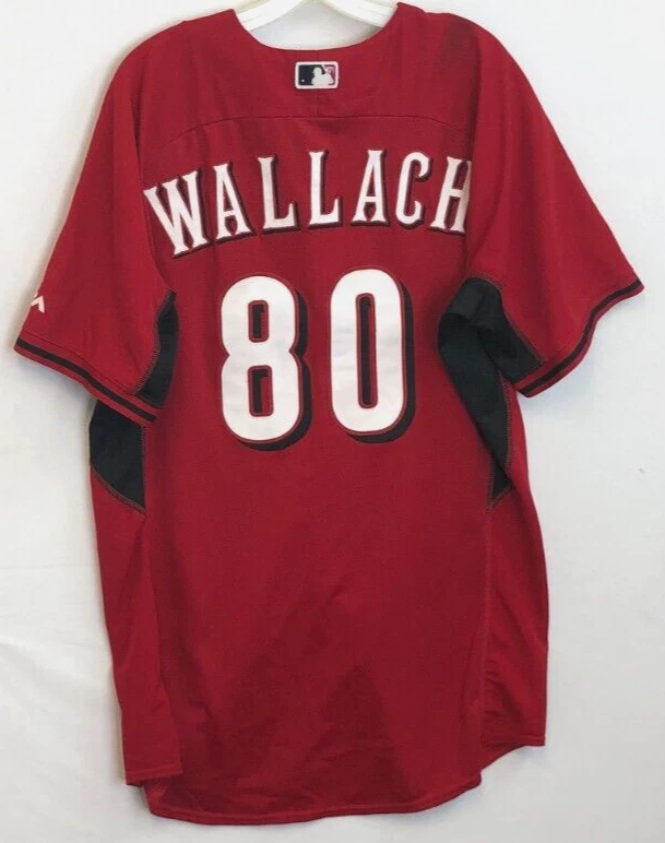 Cincinatti Reds Chad Wallach #80 MLB NL Majestic Cool Base Red Sewn Jersey 48 - Image 1 of 2