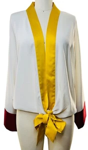 Lou Lou De La Falaise Lounge-Morgenmantel aus Poly und Seide - Bild 1 von 5