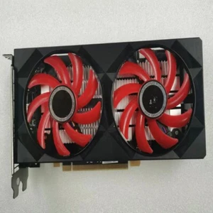 Card Graphics Radeon RX550 GDDR5 DisplayPort HDMI XFX AMD PCI-E Video 2GB DVI - Picture 1 of 5