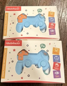 Remote Game Control Teething Toy for Babies Silicone Teether X2 - Picture 1 of 8