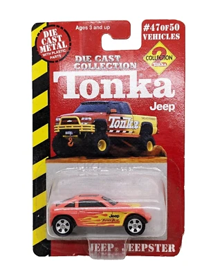 Maisto 2000 Tonka Collection 2 Jeep Jeepster 1:64 Scale Diecast Car - Image 1 of 3