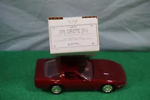 AMT/ERTL Promo Car 1991 Corvette rosso brillante medio metallizzato ZR-1 - Foto 1 di 3
