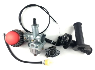Carburetor & Intake Filter & Throttle Set For Honda XR100 XR100R CRF100F XL100S  - Image 1 of 4