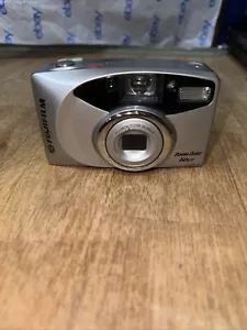 Fuji Fujifilm Camera Zoom Date 60EZ Silver 35mm Film Auto Focus TESTED Works - Picture 1 of 6