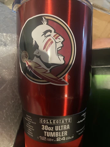 Florida State Seminoles 30oz Ultra Travel Tumbler [NEW] Cover