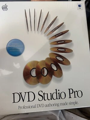 Sellado IMAC APPLE DVD Studio Pro 1.5 Para Mac Nuevo Agotado Foto 1 de 2