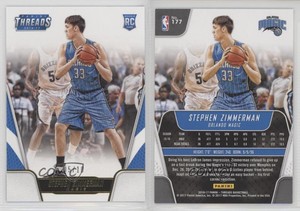 2016 Panini Threads Rookies Century Proof Gold /10 Stephen Zimmerman Rookie RC