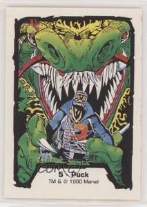 1990 Comic Images Marvel Comics Jim Lee Puck #5 07hl