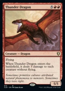 Thunder Dragon x1 - Commander: Commander Legends: Battle for Baldur's Gate - NM- - Bild 1 von 1