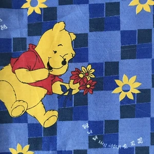 Happy Days Winnie the Pooh Fabric Polyester - 173 cm L x 162 cm wide approx - Picture 1 of 8
