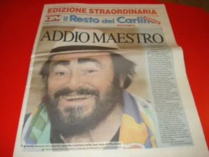 FAREWELL MAESTRO LUCIANO PAVAROTTI DEATH REST OF THE PUG SEPTEMBER 6, 2007 24 PAG - Picture 1 of 1