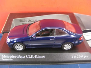Minichamps MERCEDES-BENZ CLK 2002 COUPE C209 NUOVO & IMBALLO ORIGINALE - Foto 1 di 3