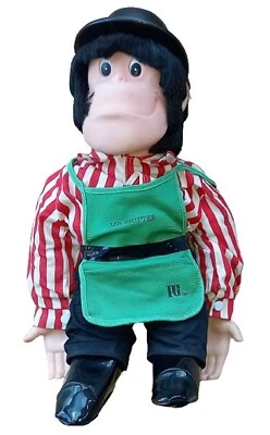 PG Tips Chimps MR SHIFTER 14" Plush Plastic Monkey Toys Brooke Bond Tea - Image 1 of 4