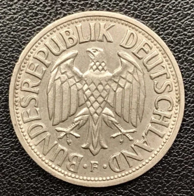 Alemania 1950 F - 1 marco alemán Foto 1 de 2