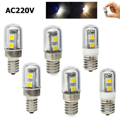 E14 E12 E17 Led Light Bulb 1w Refrigerator Freezer Warm White 220v Kitchen Hood - Image 1 of 4