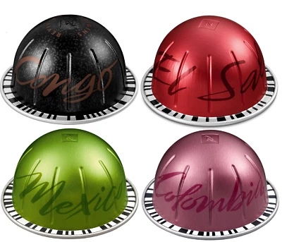 Nespresso Vertuo Master Origin México Congo Colombia El Salvador 40 cápsulas 7,77 oz Foto 1 de 4