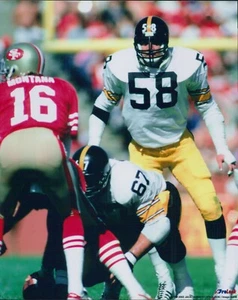 Jack Lambert Pittsburgh Steelers NFL Unsigned Glossy 8x10 Photo B - Picture 1 of 1