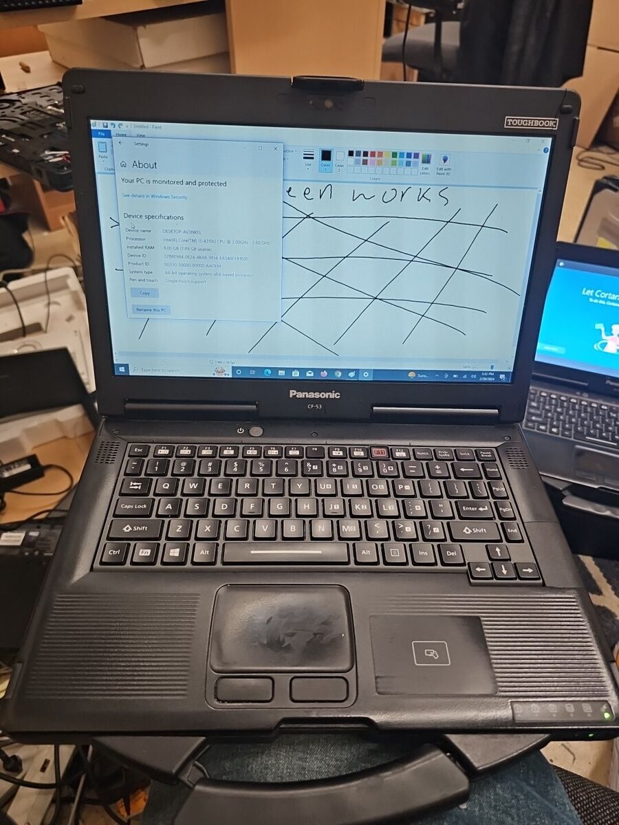 Panasonic Intel Core i5 4th Gen. 8 GB PC Laptops & Netbooks Panasonic Intel Core i5 4th Gen. 8 GB PC Laptops & Netbooks