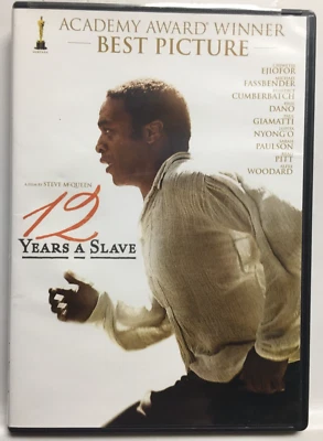 12 Years a Slave (DVD,2013,Widescreen) Chiwetel Ejiofor,Brad Pitt,Not a Scratch! - Image 1 of 4