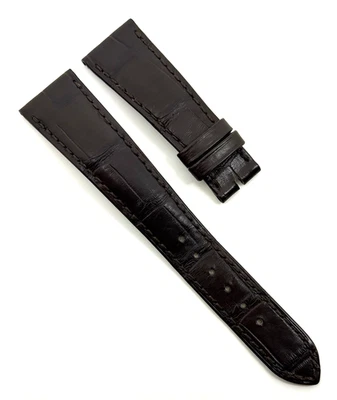 Patek Philippe 21mm x 16mm Brown Alligator Watch Strap Band D E79 Authentic OEM - Image 1 of 4