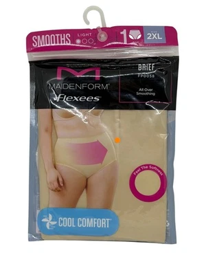 Nuevo con etiquetas Maidenform Flexees 2XL Calzoncillo Desnudo Control de Luz Suavizante Panty Ajuste Cómodo Foto 1 de 4