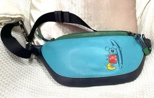 Disney x Coach Japan Mickey Mouse Cross Body Belt Bag Great Condition! - Picture 1 of 5