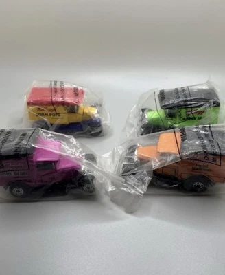 1979 年火柴盒凯洛格卡车玉米流行、葡萄干麸皮、迷你小麦、苹果千斤顶 — 第 1/4 张图片