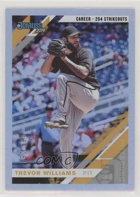 2019 Panini Donruss Career Stat Line /254 Trevor Williams #102 - Image 1 of 2