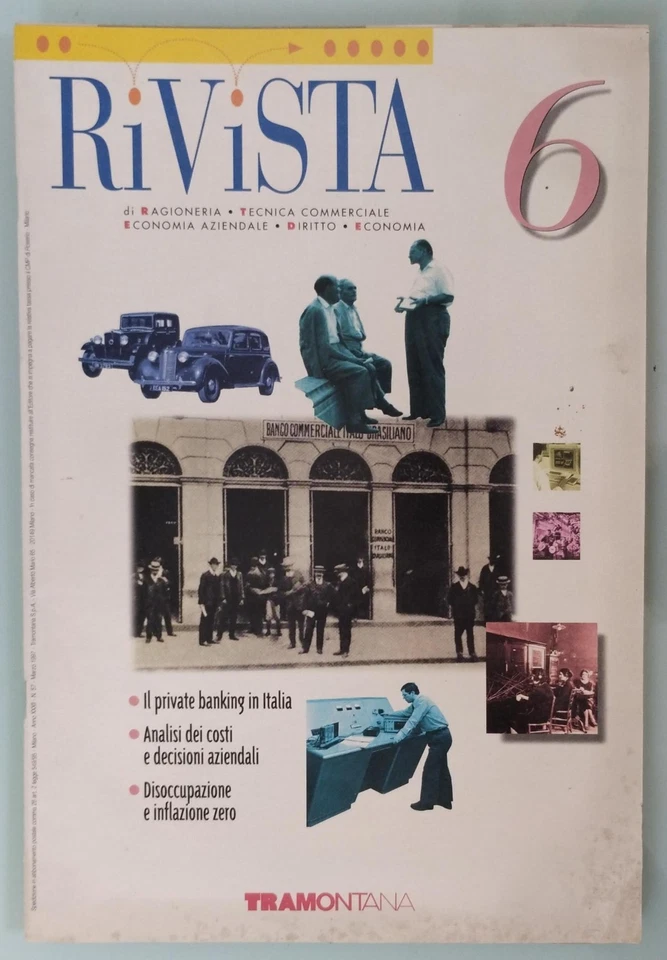RIVISTA DI RAGIONERIA TECNICA COMMERCIALE N.6 - MARZO 1997 - TRAMONTANA - Immagine 1 di 4