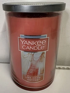 Yankee Candle LINE-DRIED COTTON RETIRED. Große Kerze, 22 oz NEU - Bild 1 von 4