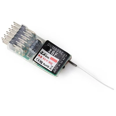 Radio Control Receiver X6F 2.4G 6CH for Dom-borc X4 X5 X6 RC Transmitter - Image 1 of 4