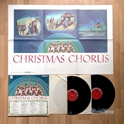 Christmas Chorus (1969) Vinyl LP + POSTER • Holiday, Doris Day, Burl Ives - Image 1 of 2