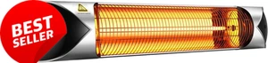 2000W Infrared Outdoor Patio Heater Instant Heat Carbon Fibre Strip - Picture 1 of 12