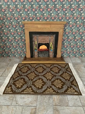 Dolls House Fire Place With Hearth 12th Scale - Image 1 of 4