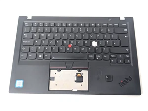 Lenovo ThinkPad X1 Carbon 6th Gen Palmrest UK Keyboard Cover Housing SN20P38694 - Picture 1 of 2