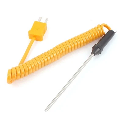 2psc Sensor controlador de temperatura termopar tipo K Sonda de 90mm x 3mm - Imagen 1 de 4