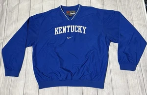 Nike Kentucky Wildcats Azul Pullover Chaqueta Rompevientos Equipo NCAA Talla Grande L - Imagen 1 de 4