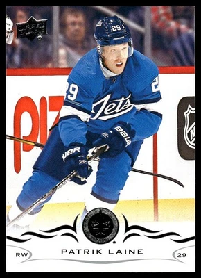 2018-19 Upper Deck #446 Patrik Laine Winnipeg Jets Hockey Card - Image 1 of 2