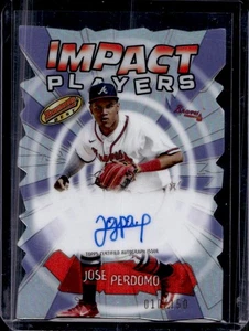 2024 Bowman's Best Jose Perdomo Impact Players Auto #10/150 Braves - Picture 1 of 2