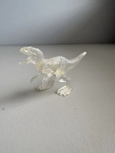 Jurassic World Fallen Kingdom Mini Dinosaur Toy Indominous Rex Translucent Clear - Picture 1 of 5